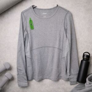 Lole Merino Wool Blend Athletic Long Sleeve Top NWT S